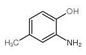 Intermedios cristalinos del colorante del polvo, O P amino Methylphenol CAS 95 84 1